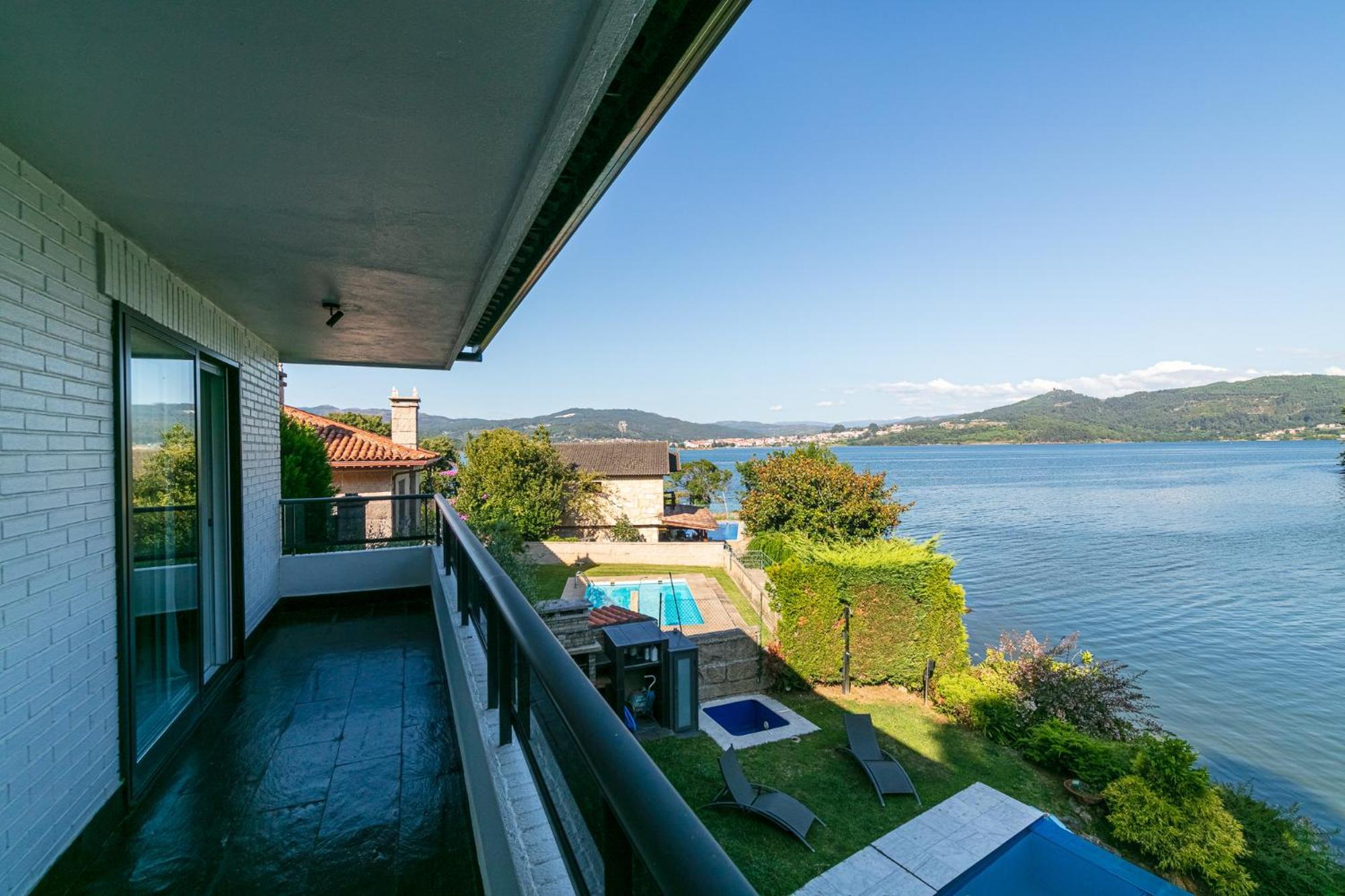 Espectacular Casa Vilaboa Pontevedra Luaran gambar