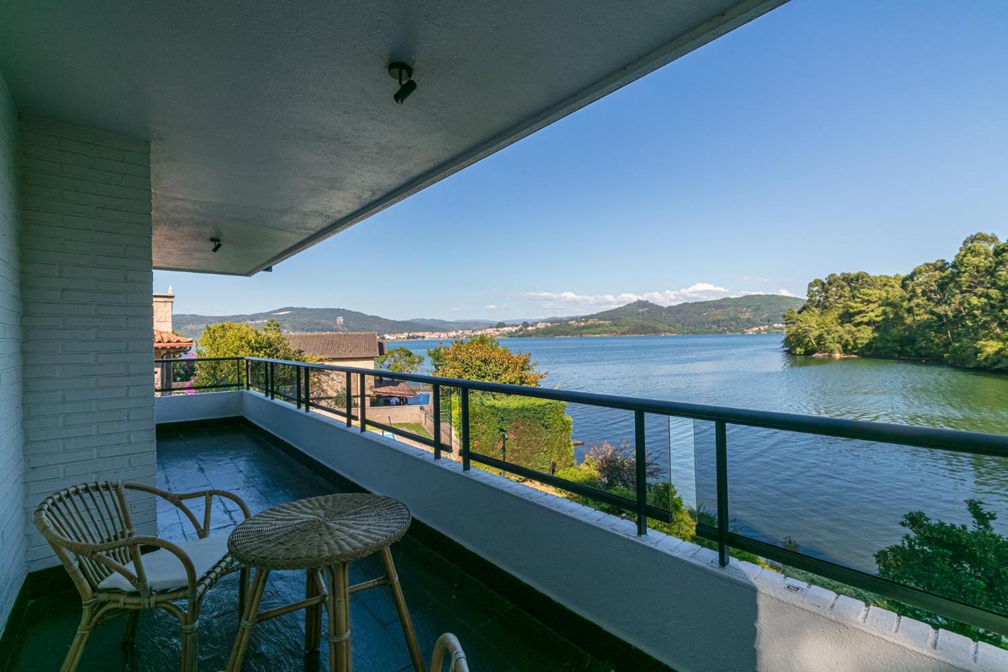 Espectacular Casa Vilaboa Pontevedra Luaran gambar