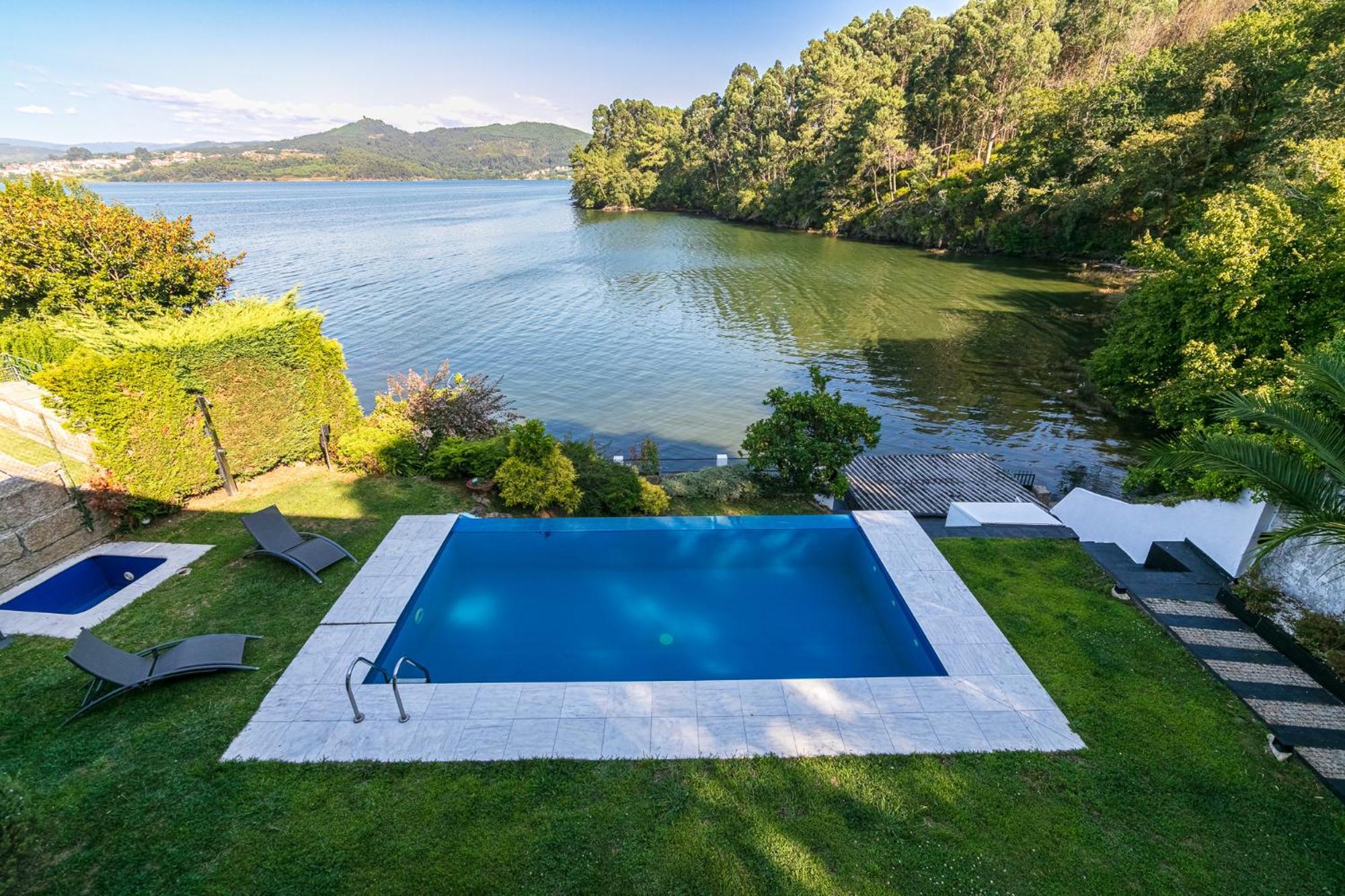 Espectacular Casa Vilaboa Pontevedra Luaran gambar